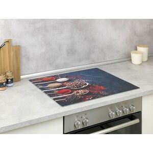 Imagine Protectie perete bucatarie Pikant, Wenko, 60x52 cm, PVC, multicolor