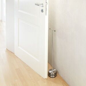 Imagine Opritor pentru usa Big Boy, Wenko, 11x68 cm, inox/TRP, argintiu/negru