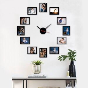 Imagine Ceas de perete decorativ, SCS01, Dimensiune 50 x 50 cm, Multicolor