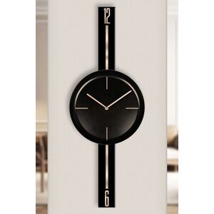 Imagine Ceas de perete decorativ, Vlnt103Syhsyh, ø30 cm, Negru