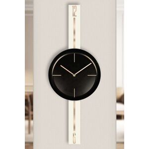 Imagine Ceas de perete decorativ, Vlnt103Krsyh, ø30 cm, Crem/Negru