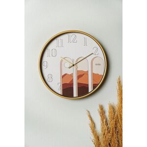 Imagine Ceas de perete decorativ, Inzdag, ø30 cm, Multicolor