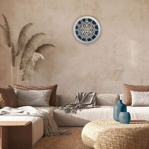 Imagine Ceas de perete decorativ, Hisar Antique, Dimensiune: 40 x 40 cm, Alb