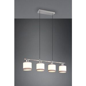 Imagine Lustra Davos, RL, 75x12x150 cm, 10W, 4x E14, metal, gri/alb