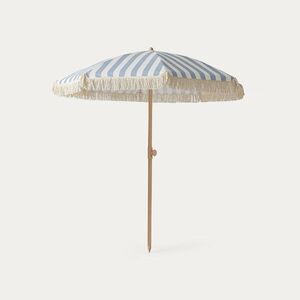 Imagine Umbrela pentru gradina/terasa Sunny, Homla, 180x160 cm, fier/poliester, albastru/alb