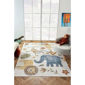 Imagine Covor (140 x 200), Bohem Kids Zoo, 140x200 cm, Multicolor