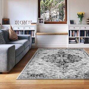 Imagine Covor (80 x 150), Kece-Fr45, 80x150 cm, Negru