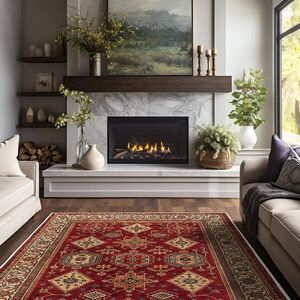 Imagine Covor (80 x 300), Kece-Fr20, 80x300 cm, Rosu