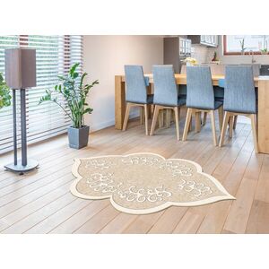 Imagine Covor de hol (80 x 150), Eugene V3, 80x150 cm, Bej / Auriu / Crem