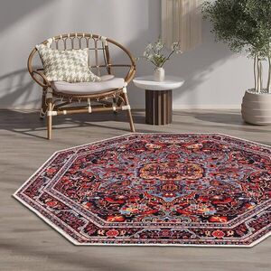 Imagine Covor (100 x 100), Kece-Fr51, 100x100 cm, Bordo