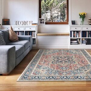 Imagine Covor (120 x 180), Kece-Fr46, 120x180 cm, Albastru navy