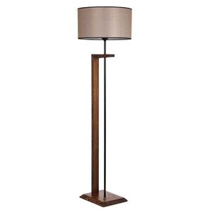 Imagine Lampadar, Luin, 8276-3, E27, 60 W, metal/lemn/textil