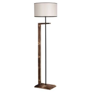 Imagine Lampadar, Luin, 8277-4, E27, 60 W, metal/lemn/textil