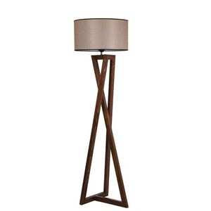 Imagine Lampadar, Luin, 8278-3, E27, 60 W, lemn/textil