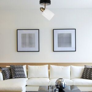 Imagine Lustra, Opviq, 534LUN3759, Alb/Negru