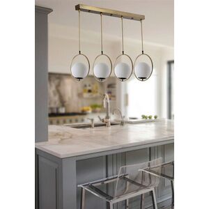 Imagine Lustra, Opviq, 846STL2851, Alb / Cupru