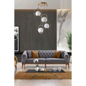 Imagine Lustra, Opviq, 846STL2848, Alb / Cupru