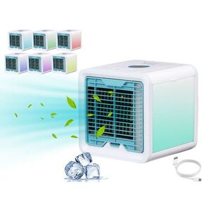 Imagine Mini racitor de aer Beper, 16.5x17x16.5 cm, 5W, 750 ml, ABS, alb
