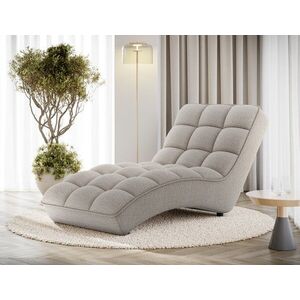 Imagine Sezlong living ELTAP, LOR-18ROY, Loren, 170x85x85 cm, poliester, bej inchis