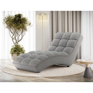 Imagine Sezlong living ELTAP, LOR-04ROY, Loren, 170x85x85 cm, poliester, gri deschis