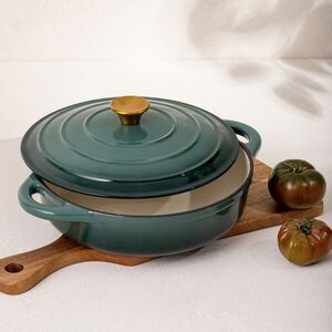 Imagine Oala Andreas, Homla, 28 cm, 2.5 L, fonta, verde