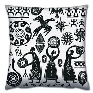 Imagine Perna, A14655, 43x43 cm, Amestec bumbac, Multicolor