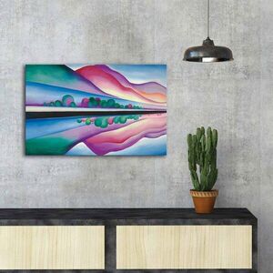 Imagine Tablou decorativ, FAMOUSART-030, Dimensiune: 45 x 70 cm, Multicolor