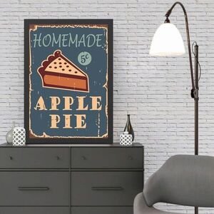 Imagine Tablou decorativ, Apple Pie (35 x 45), Polistiren, Multicolor