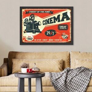Imagine Tablou decorativ, Cinema 3 (35 x 45), Polistiren, Multicolor