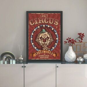 Imagine Tablou decorativ, Crazy Circus (35 x 45), Polistiren, Multicolor