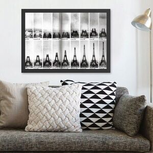 Imagine Tablou decorativ, Eiffel Tower 5 (35 x 45), Polistiren, Multicolor