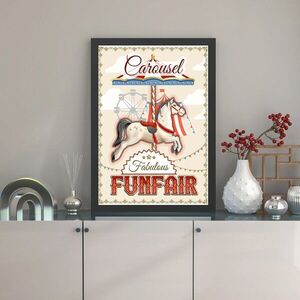 Imagine Tablou decorativ, Funfair (35 x 45), Polistiren, Multicolor