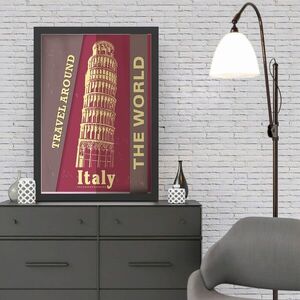 Imagine Tablou decorativ, Italy 2 (35 x 45), Polistiren, Multicolor