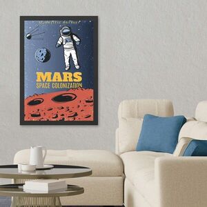 Imagine Tablou decorativ, Mars (35 x 45), Polistiren, Multicolor