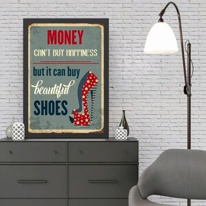 Imagine Tablou decorativ, Money (35 x 45), Polistiren, Multicolor