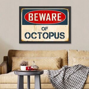 Imagine Tablou decorativ, Octupus (35 x 45), Polistiren, Multicolor