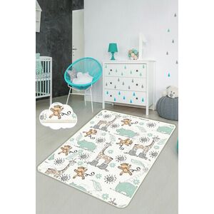 Imagine Covor pentru copii, Sweet Animals, 80x100 cm, Poliester, Multicolor