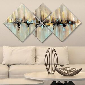 Imagine Tablou decorativ MDF, 4MDF05568864473, Imprimat UV, Multicolor