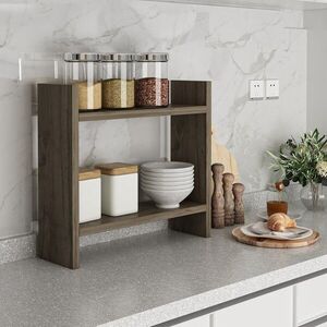 Imagine Raft de bucatarie, Hanah Home, Denver, 34x10x30 cm, Maro