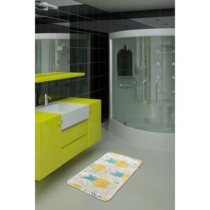 Imagine Covoras de baie, L'essentiel Maison, Ananas Djt, 40x60 cm, Multicolor