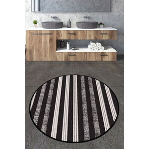 Imagine Covoras de baie, L'essentiel Maison, Barcode Circle Djt 80, Multicolor