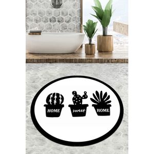 Imagine Covoras de baie, L'essentiel Maison, Cereus Circle Djt 80, Multicolor