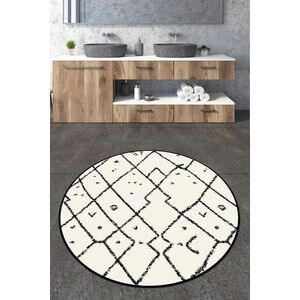 Imagine Covoras de baie, L'essentiel Maison, Dalmata Circle Djt 80, Multicolor