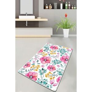 Imagine Covoras de baie, L'essentiel Maison, Azalea (80 x 100), 80x100 cm, Poliester, Multicolor