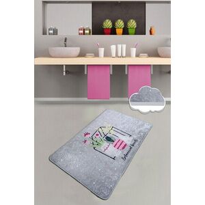 Imagine Covoras de baie, L'essentiel Maison, Botanical Sweets (80 x 100), 80x100 cm, Poliester, Multicolor