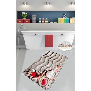 Imagine Covoras de baie, L'essentiel Maison, Coast (80 x 100), 80x100 cm, Poliester, Multicolor