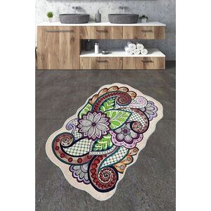 Imagine Covoras de baie, L'essentiel Maison, Forme, 70x120 cm, Poliester, Multicolor