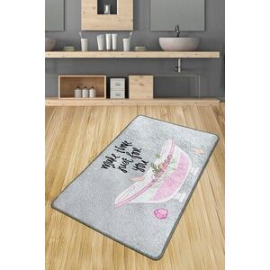 Imagine Covoras de baie, L'essentiel Maison, Make Time Djt (80 x 100), 80x100 cm, Poliester, Multicolor