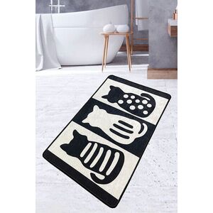Imagine Covoras de baie, L'essentiel Maison, Meo, 70x120 cm, Poliester, Multicolor