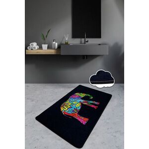 Imagine Covoras de baie, L'essentiel Maison, Olifant, 80x100 cm, Poliester, Multicolor